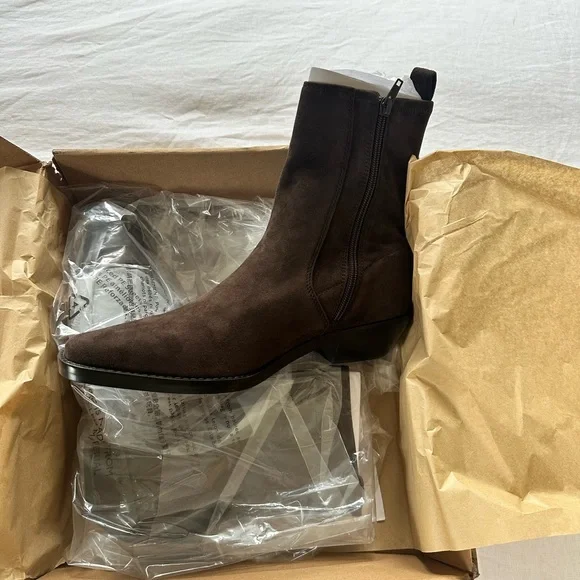 Madewell Idris Brown Ankle Boot - Picture 3 of 4